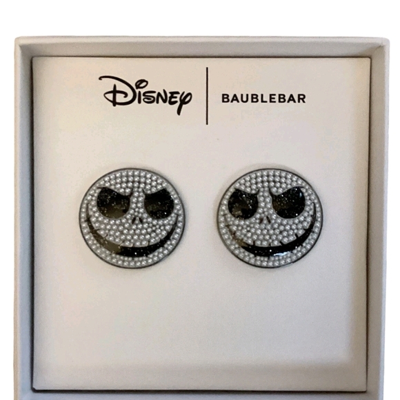 BaubleBar Jewelry - Disney BaubleBar Nightmare Before Christmas Jack Skellington Earrings